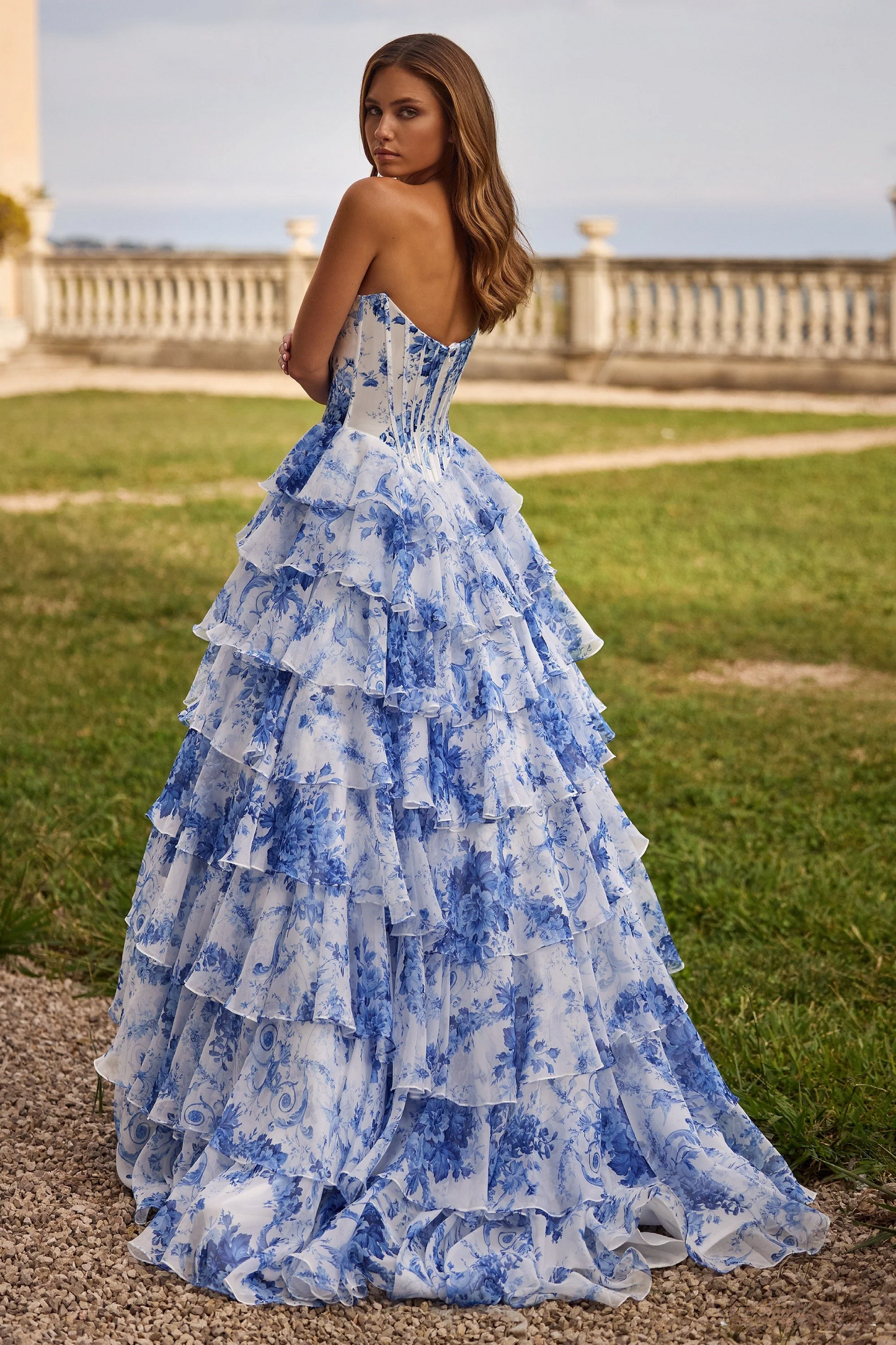 Floral Prom Dress