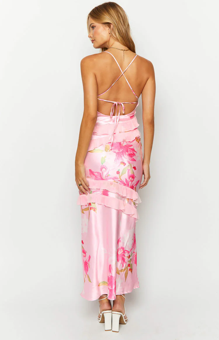 Ruffle Maxi Dress