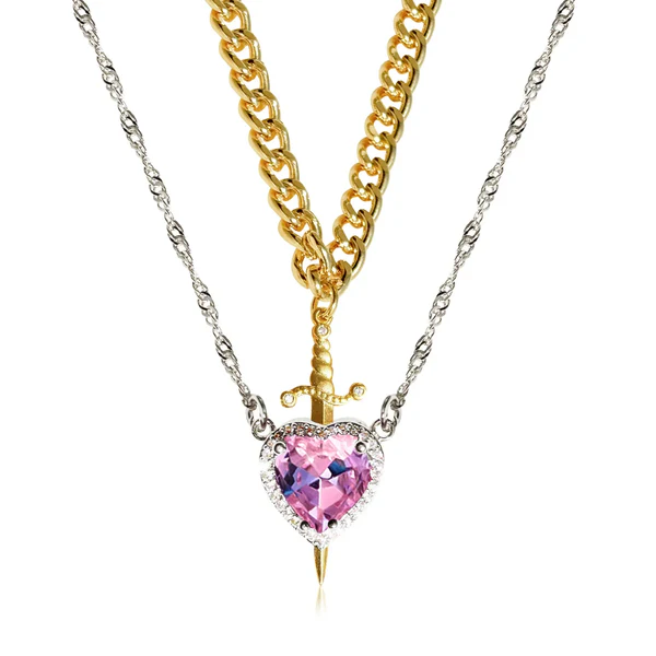 Collana Cuore e Spada
