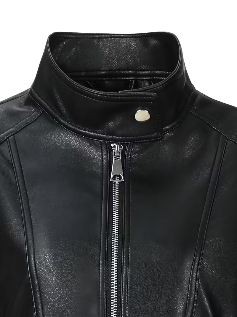 Fitted Leather Jacket