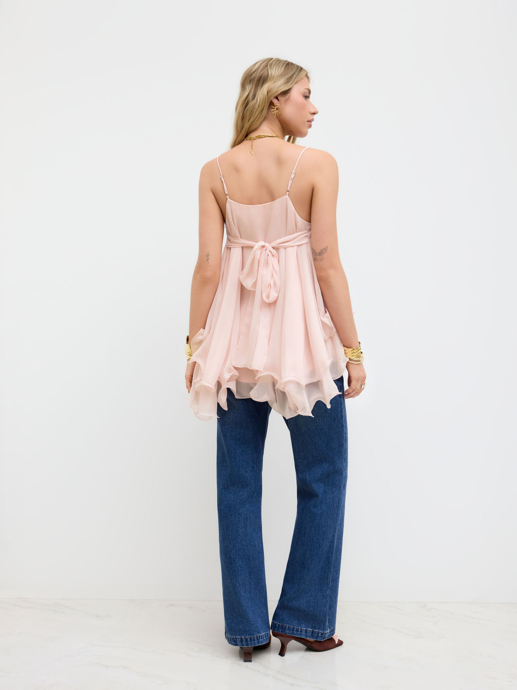 Babydoll Pink Top