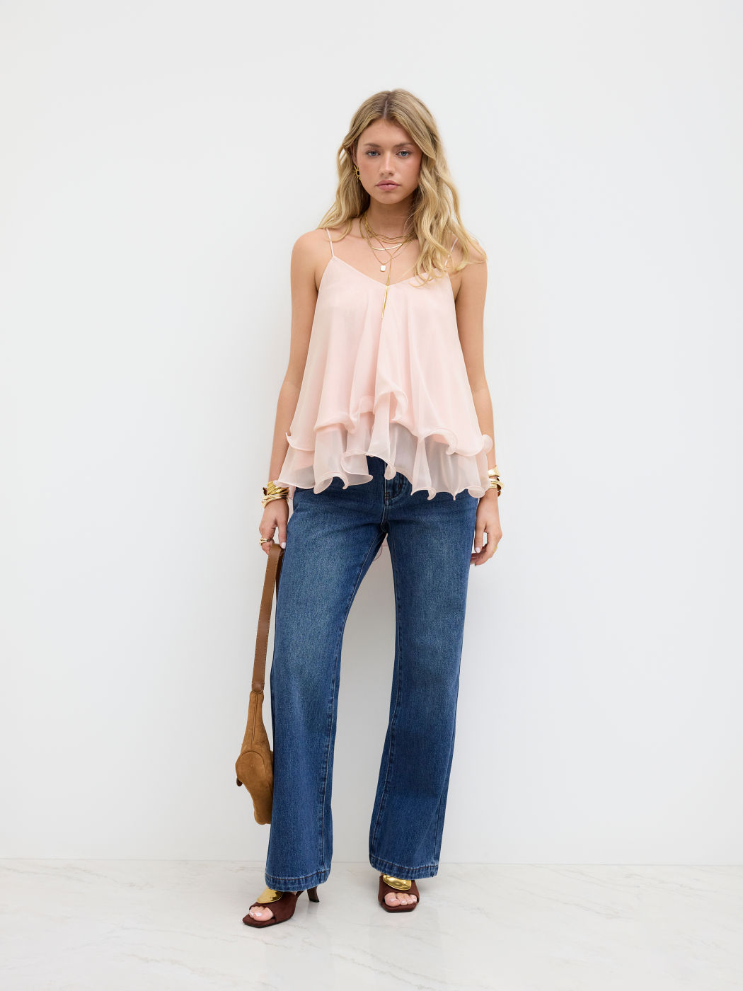 Babydoll Pink Top