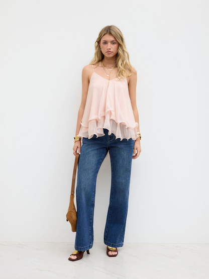 Babydoll Pink Top