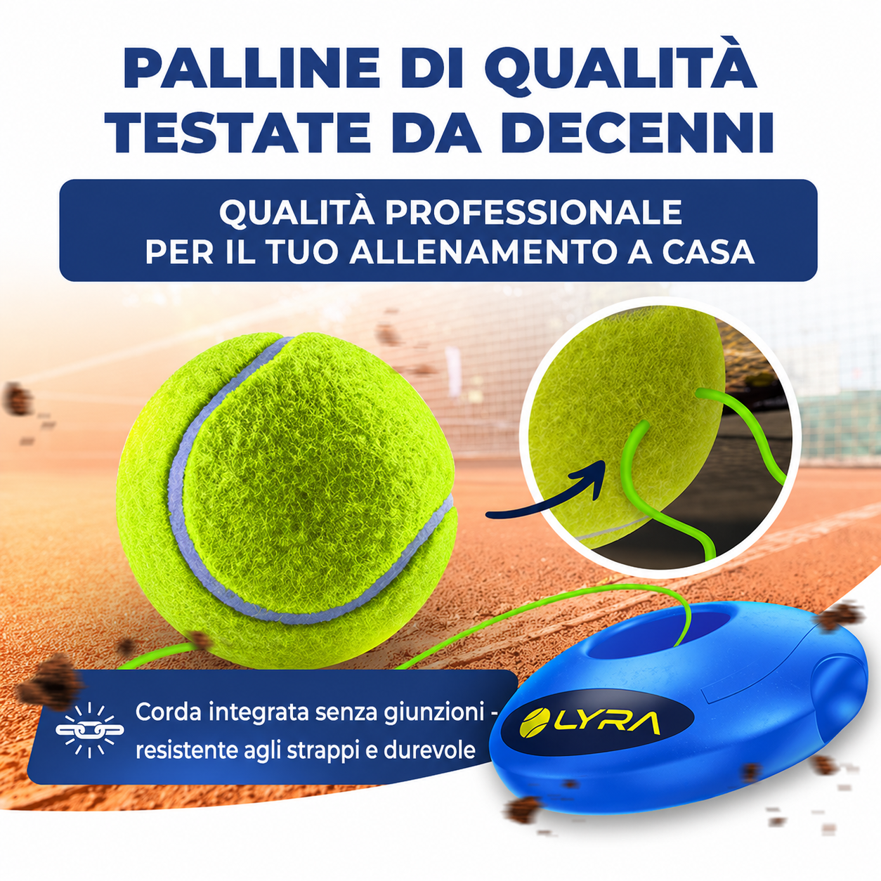 Sistema di Allenamento Tennis LYRA