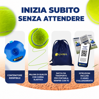 Sistema di Allenamento Tennis LYRA