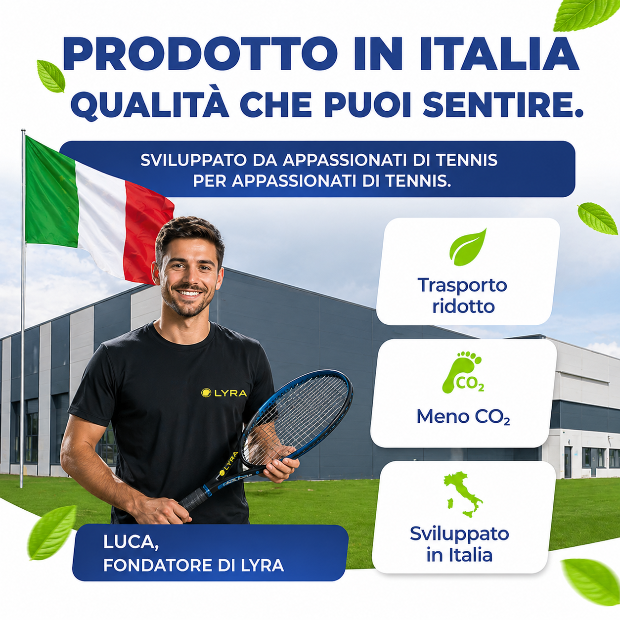 Sistema di Allenamento Tennis LYRA