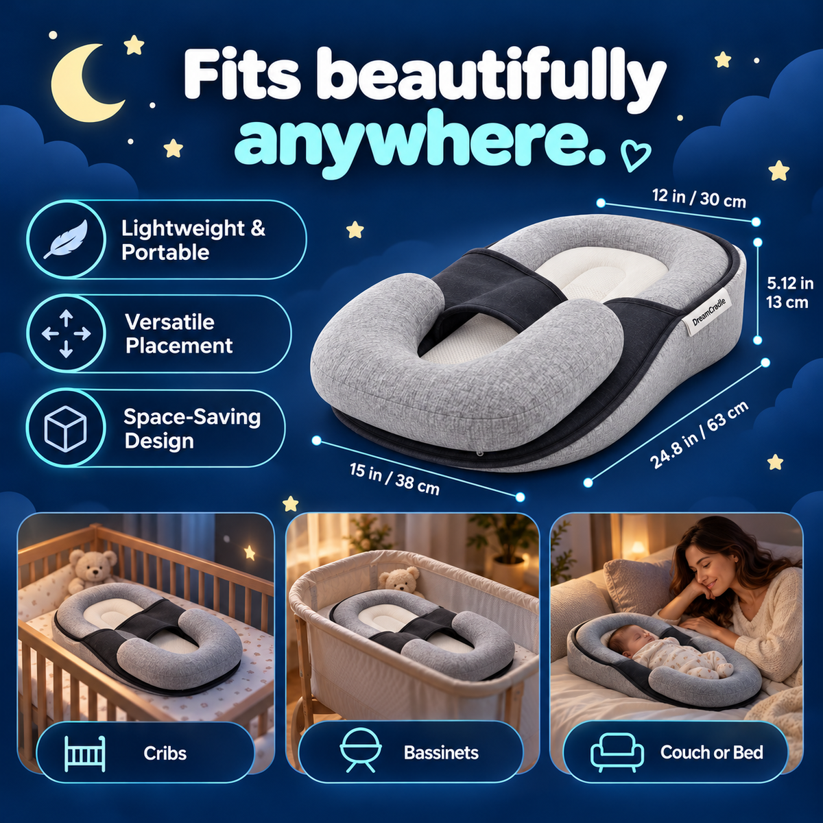 DreamNest™ The Ultimate Baby Bed