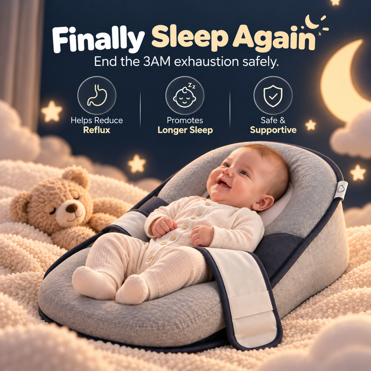 DreamNest™ The Ultimate Baby Bed
