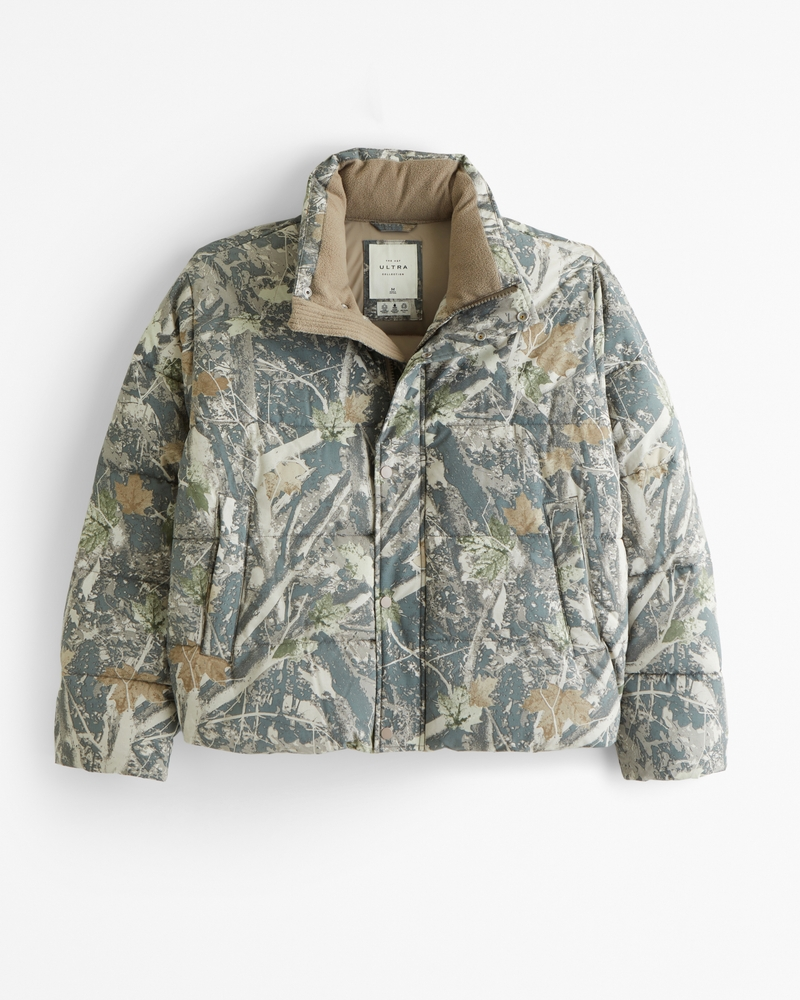 Camo Puffer Jacket