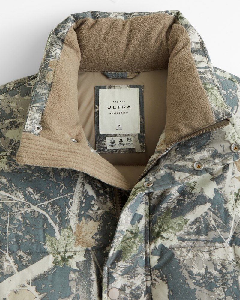 Camo Puffer Jacket
