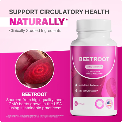 Beetroot Capsules - Circulation Support
