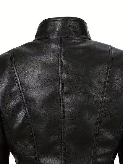Fitted Leather Jacket