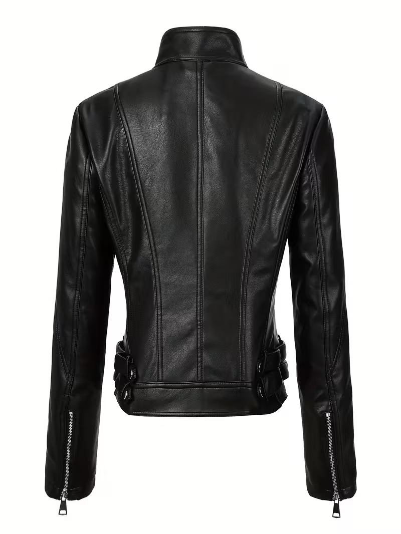 Fitted Leather Jacket