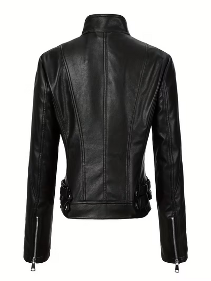 Fitted Leather Jacket