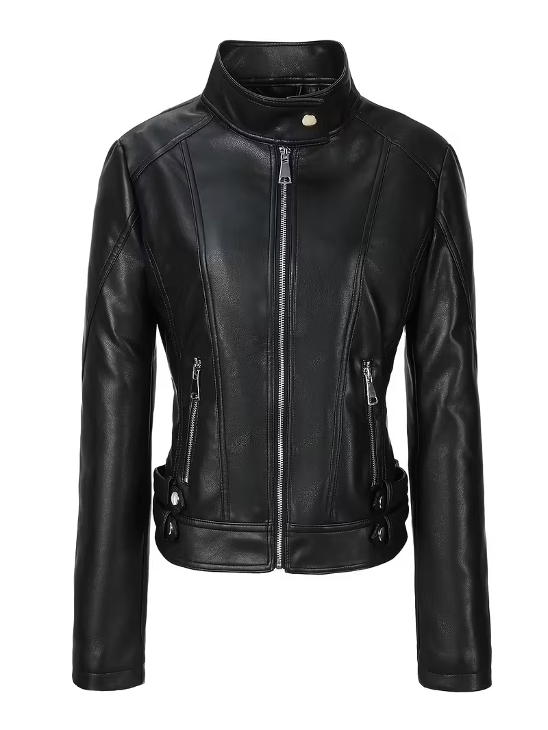 Fitted Leather Jacket