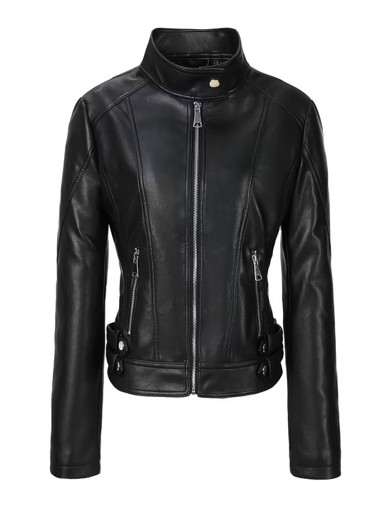 Fitted Leather Jacket