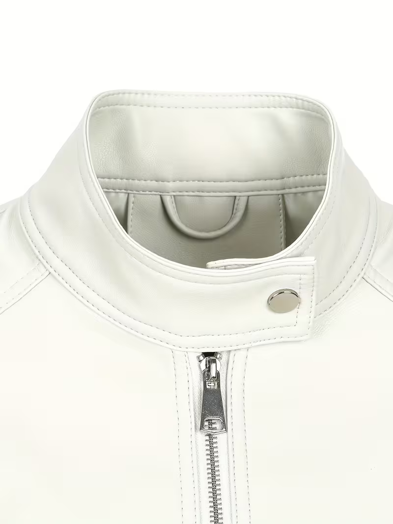 Fitted Leather Jacket
