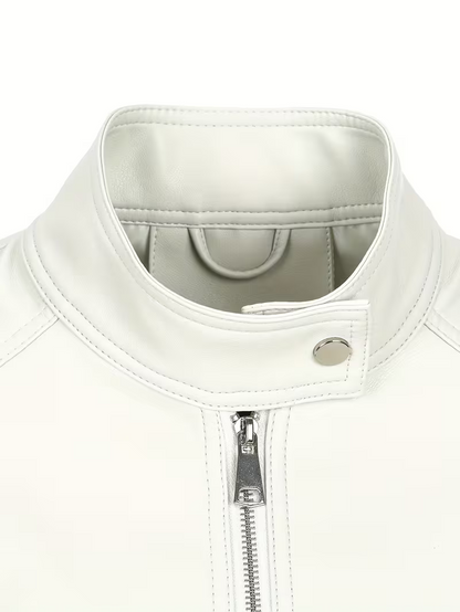 Fitted Leather Jacket