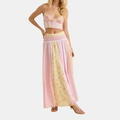 Lehenga Inspired Two Piece Set