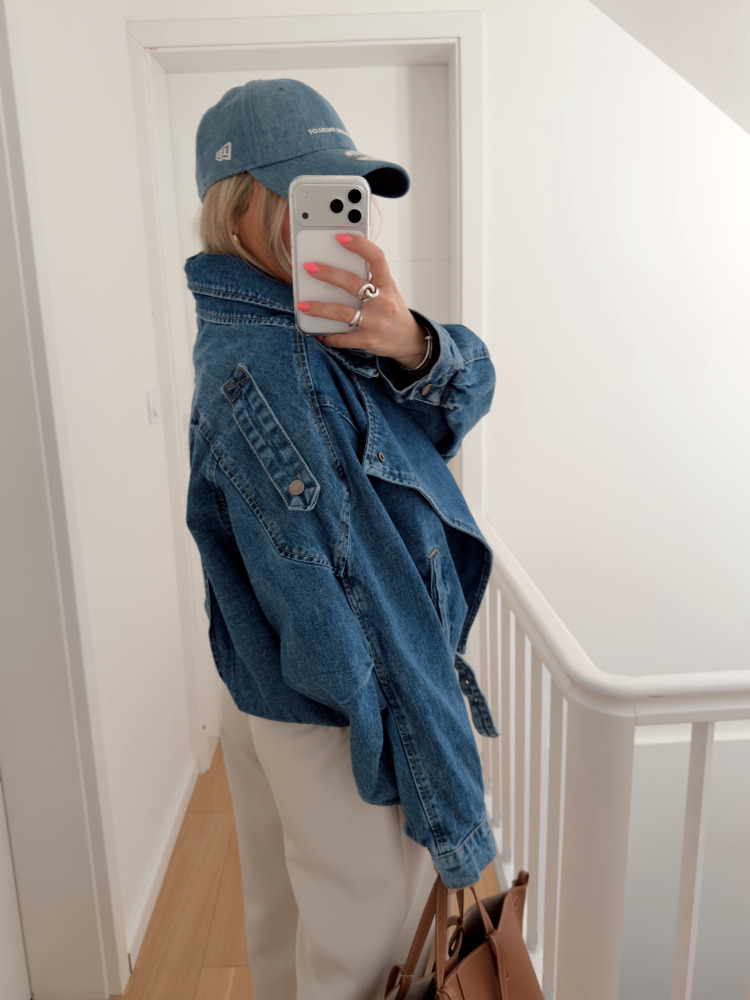 Denim Bomber Jacket