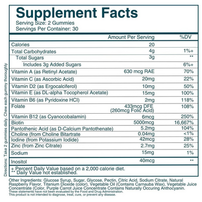 Hair Growth Support Gummies